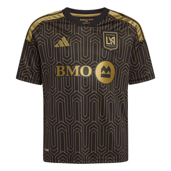 adidas Youth LAFC 26/27 Home Stadium Jersey (Black/Gold)