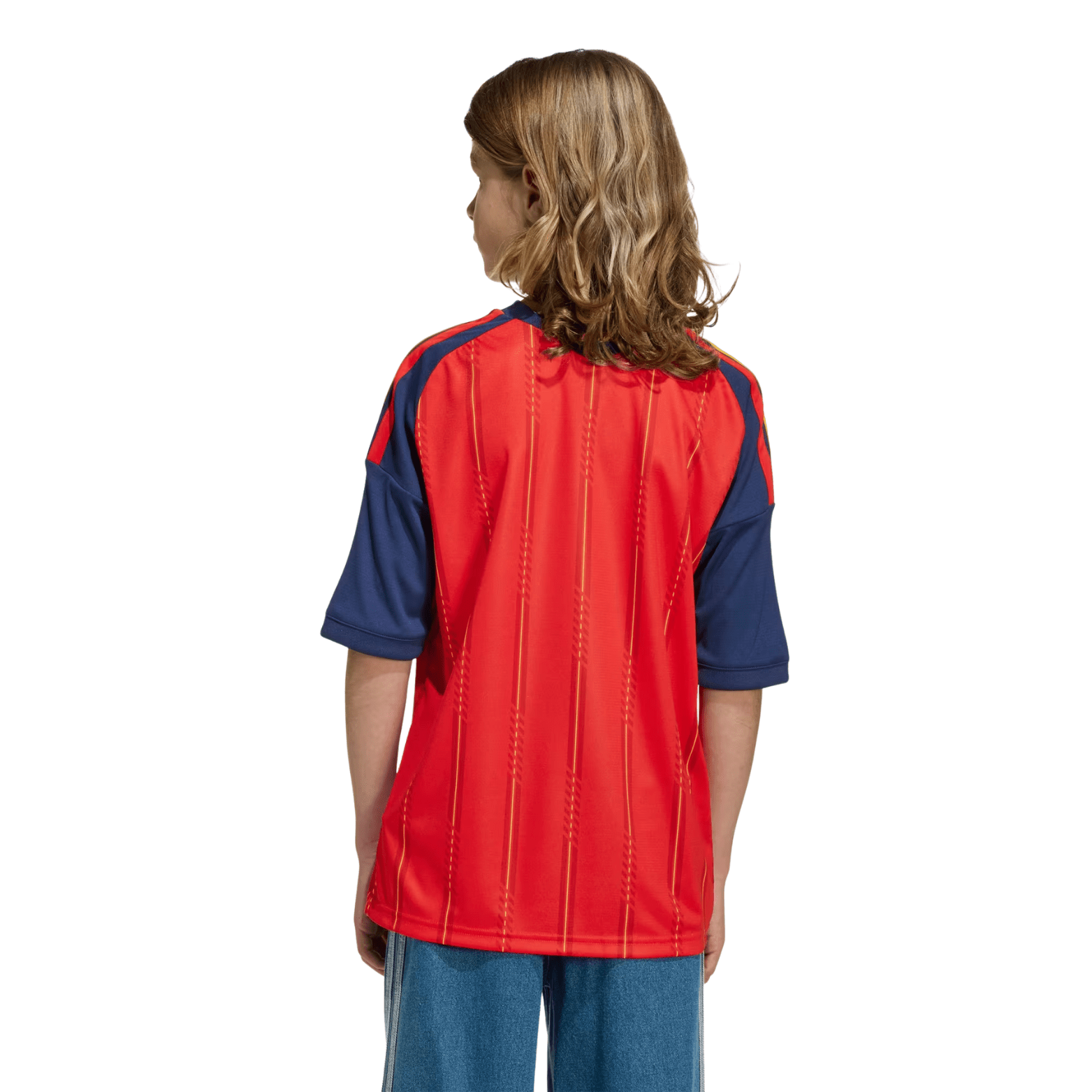 adidas Youth Lamine Yamal Spain World Cup Home Jersey 2026 (Vivid Red) | SoccerWearhouse