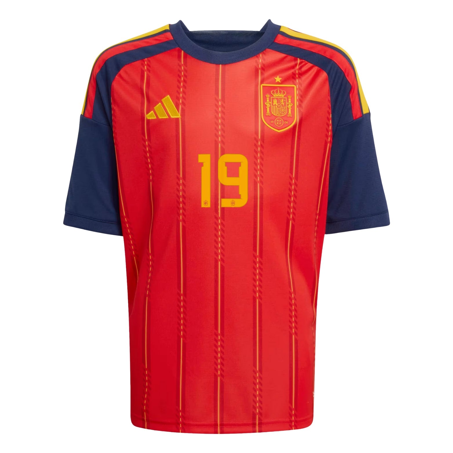 adidas Youth Lamine Yamal Spain World Cup Home Jersey 2026 (Vivid Red) | SoccerWearhouse