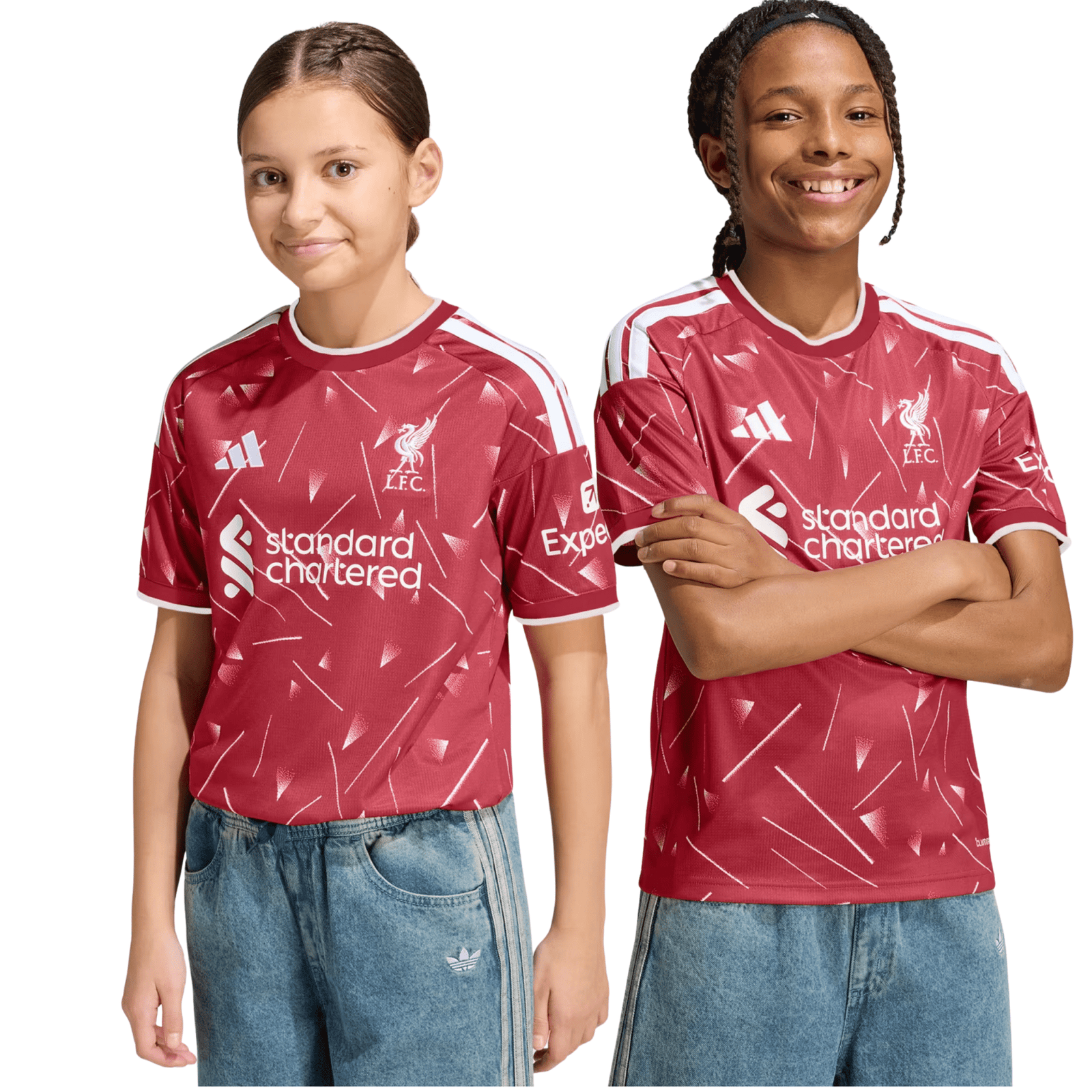 adidas Youth Liverpool Home Jersey 26/27 (Red) | SoccerWearhouse