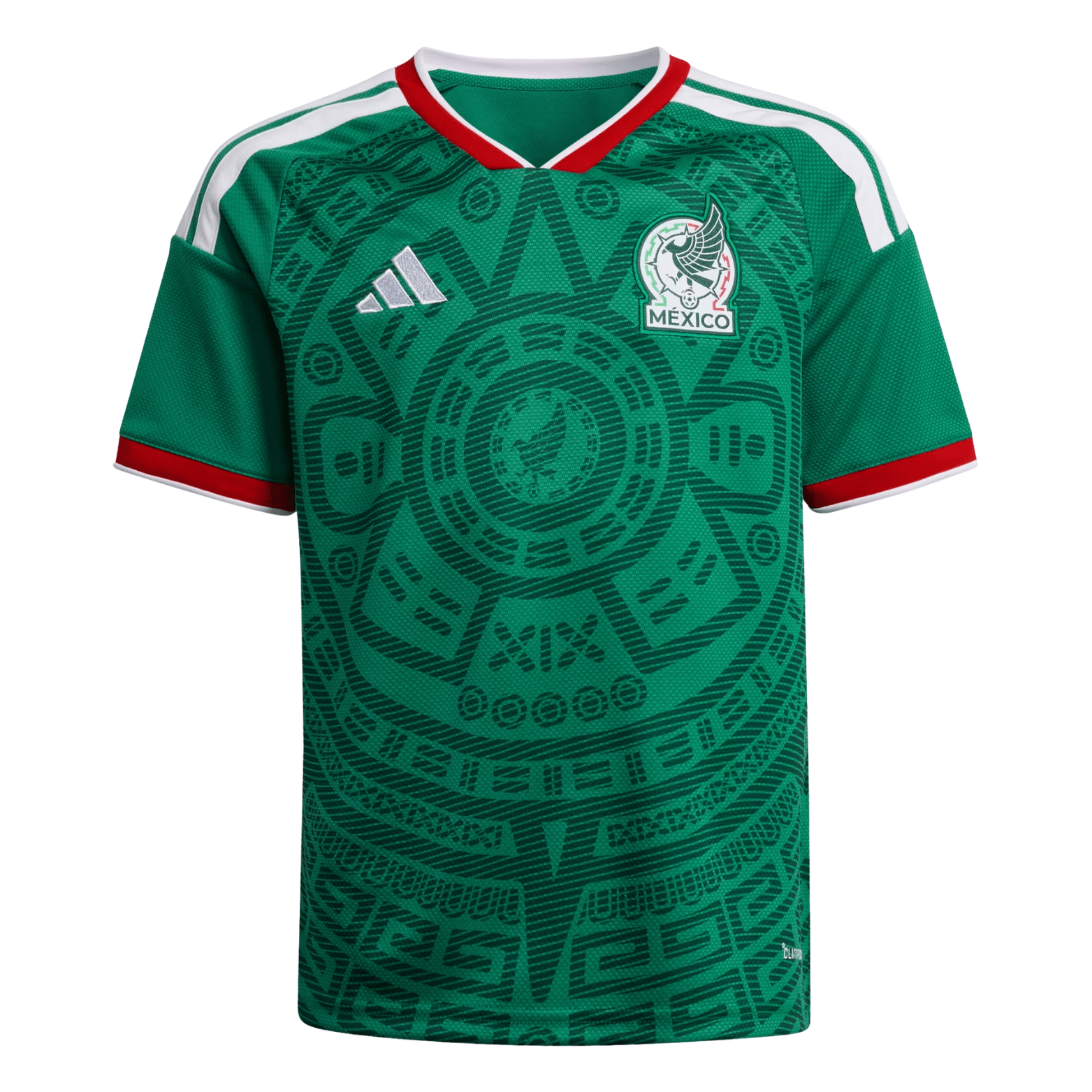 adidas Youth Mexico 2026 Home World Cup Jersey (Bold Green) | SoccerWearhouse