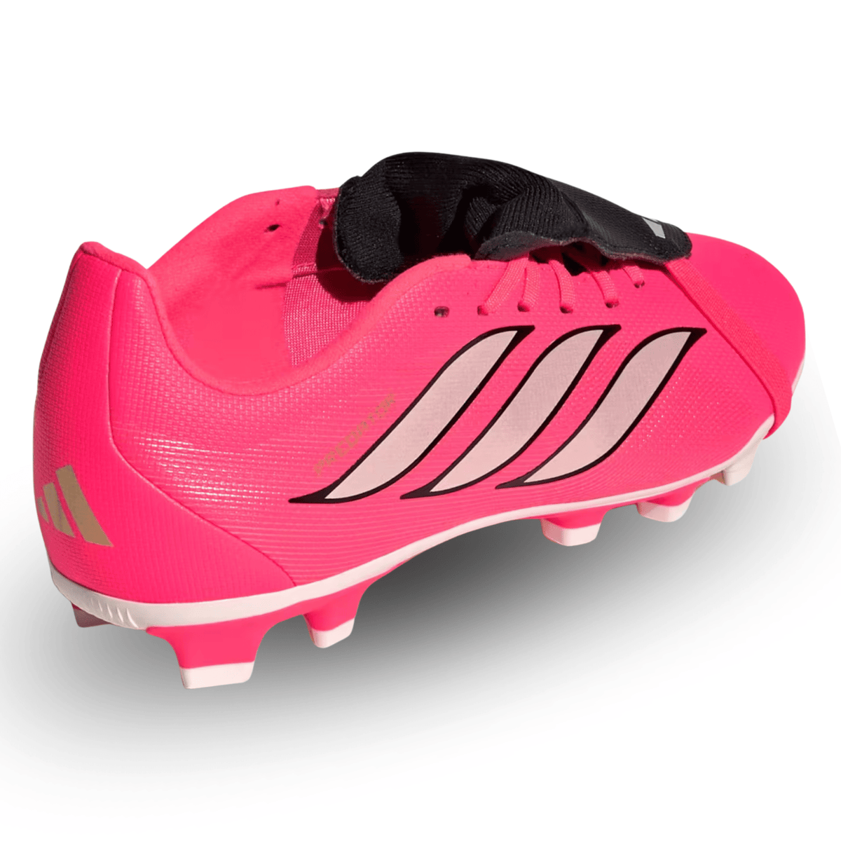 adidas Youth Predator Club FT FG/MG Soccer Cleats (Pink/Black) | SoccerWearhouse