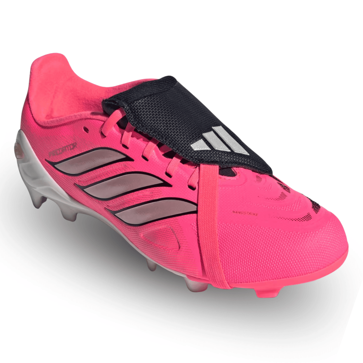 adidas Youth Predator League FT Firm Ground Soccer Cleats (Pink) | SoccerWearhouse