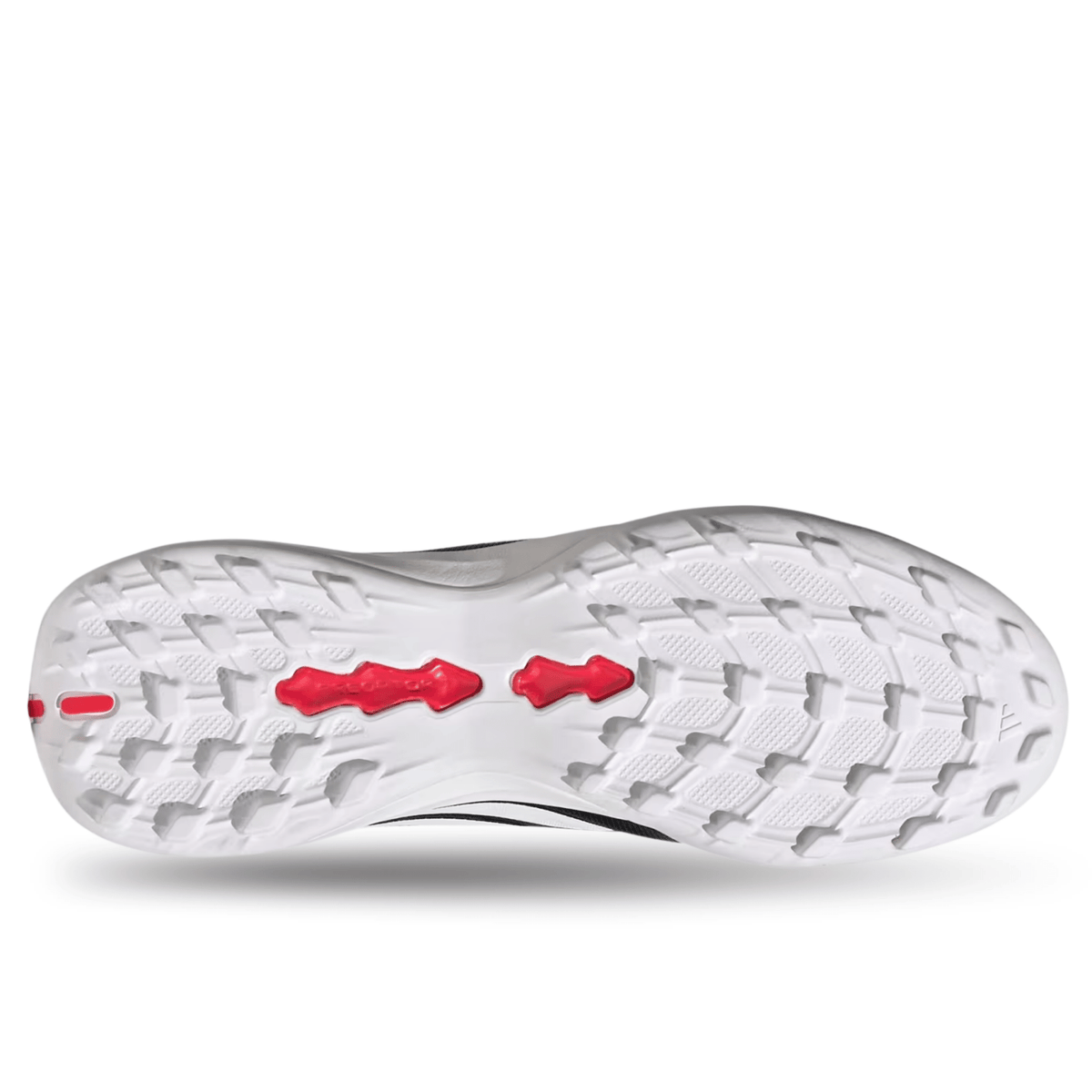 adidas Youth Predator League FT Turf Soccer Shoes (Black/White/Lucid Red) | SoccerWearhouse