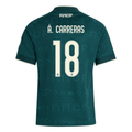adidas Youth Real Madrid Álvaro Carreras Away Jersey 26/27 (Green)
