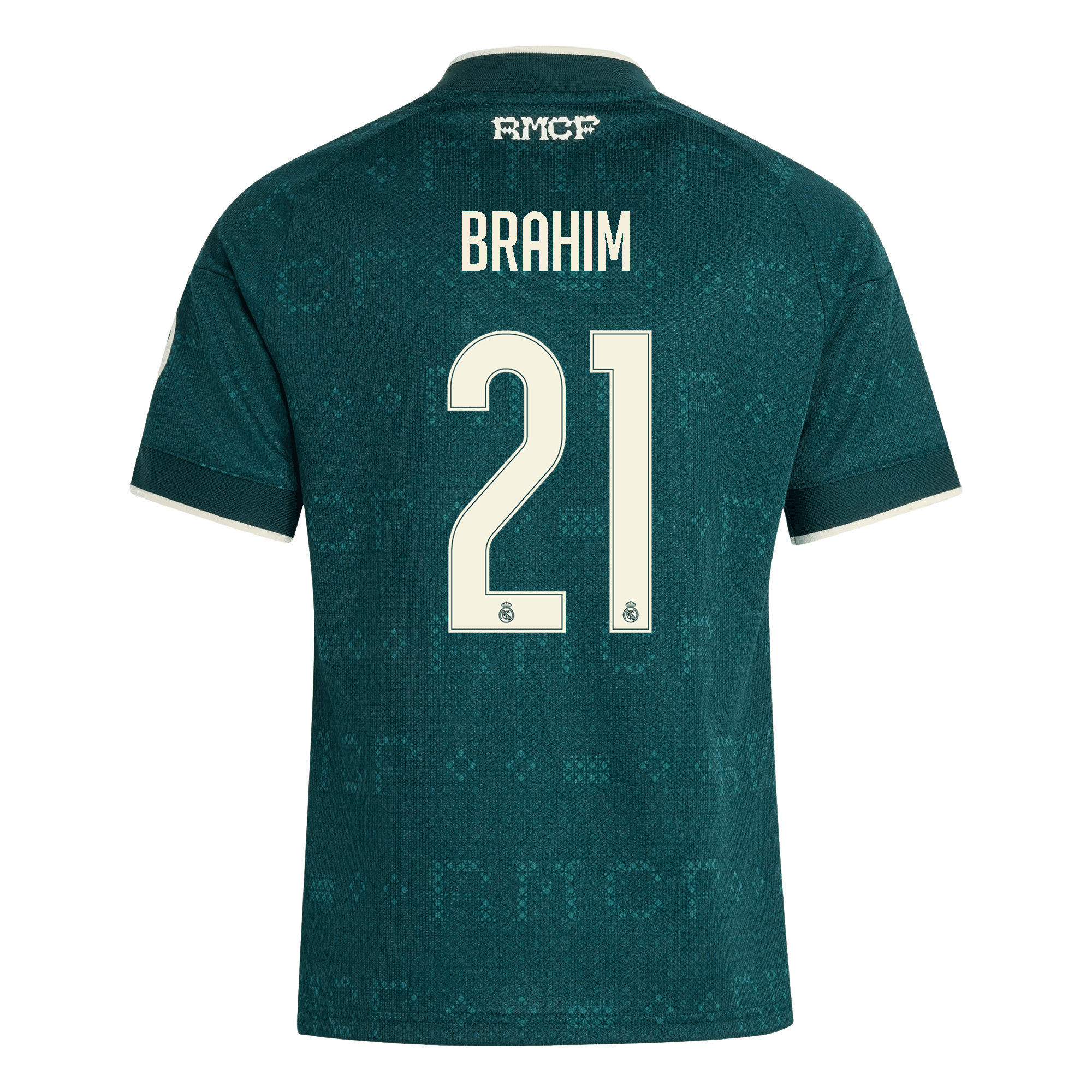 adidas Youth Real Madrid Brahim Díaz Away Jersey 26/27 (Green)
