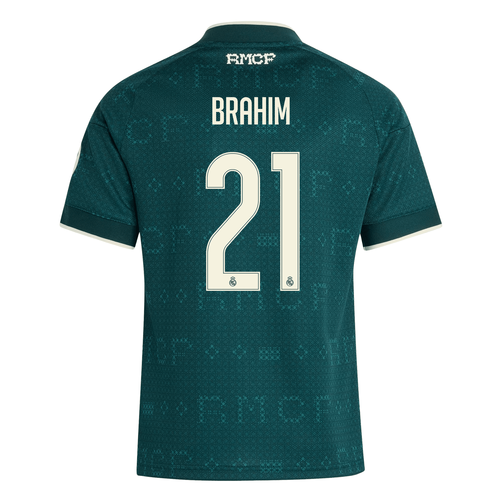 adidas Youth Real Madrid Brahim Díaz Away Jersey 26/27 (Green) | SoccerWearhouse