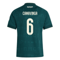 adidas Youth Real Madrid Eduardo Camavinga Away Jersey 26/27 (Green)