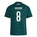 adidas Youth Real Madrid Federico Valverde Away Jersey 26/27 (Green)
