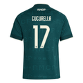 adidas Youth Real Madrid Marc Cucurella Away Jersey 26/27 (Green)