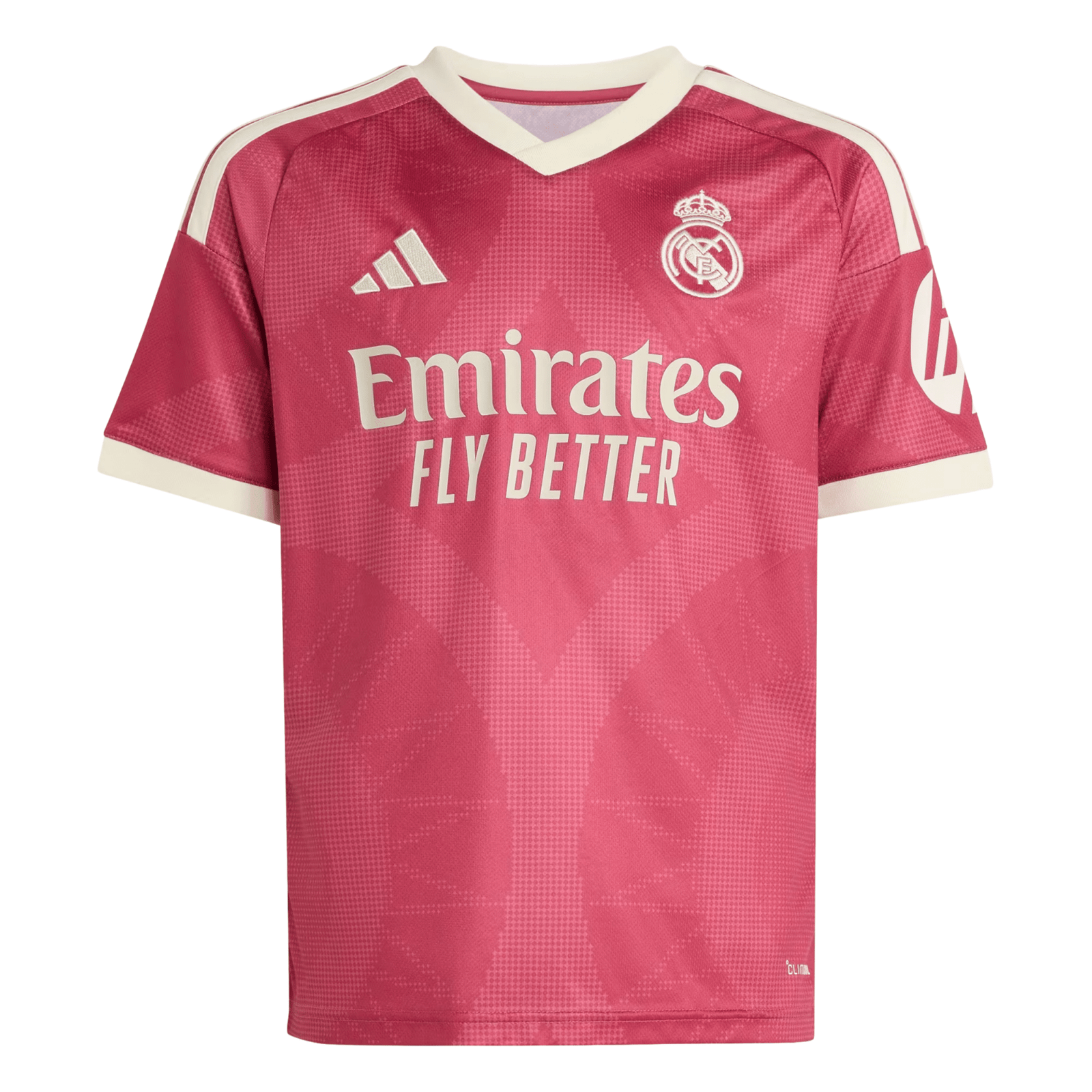 adidas Youth Real Madrid Third Jersey 26/27 (Pink) | SoccerWearhouse