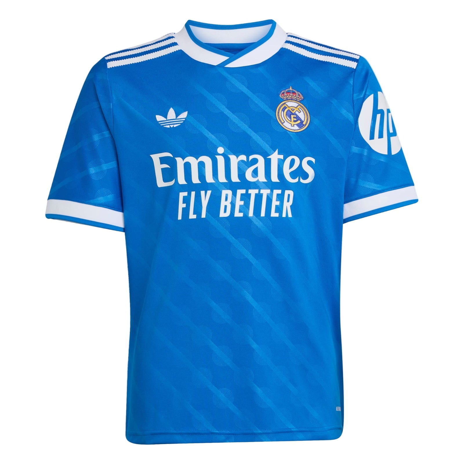 adidas Youth Real Madrid Vini Jr. Third Jersey 25/26 (Blue) | SoccerWearhouse