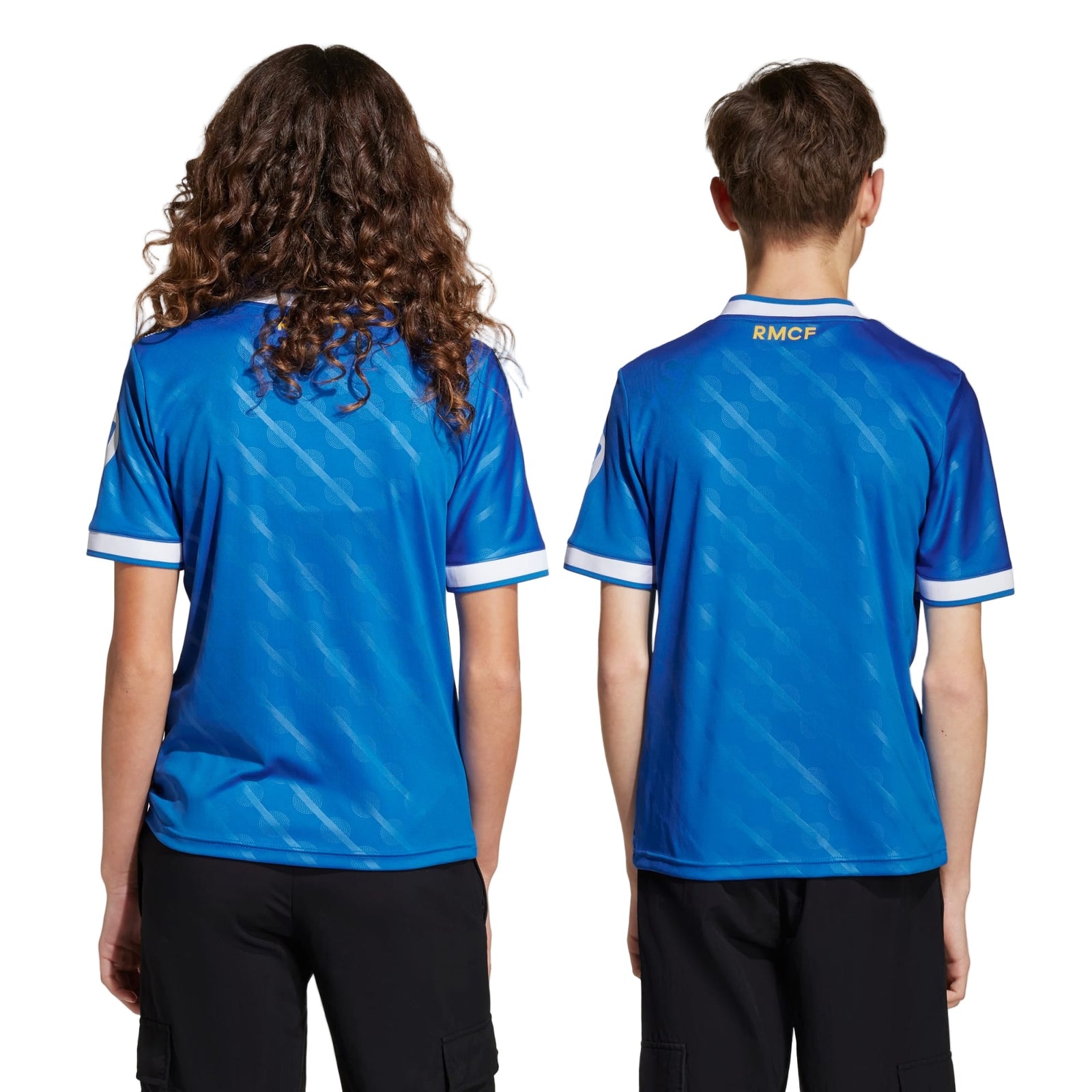 adidas Youth Real Madrid Vini Jr. Third Jersey 25/26 (Blue) | SoccerWearhouse