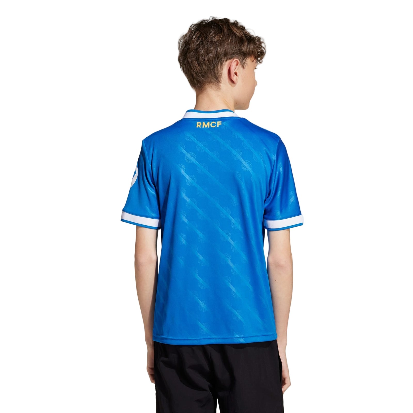 adidas Youth Real Madrid Vini Jr. Third Jersey 25/26 (Blue) | SoccerWearhouse
