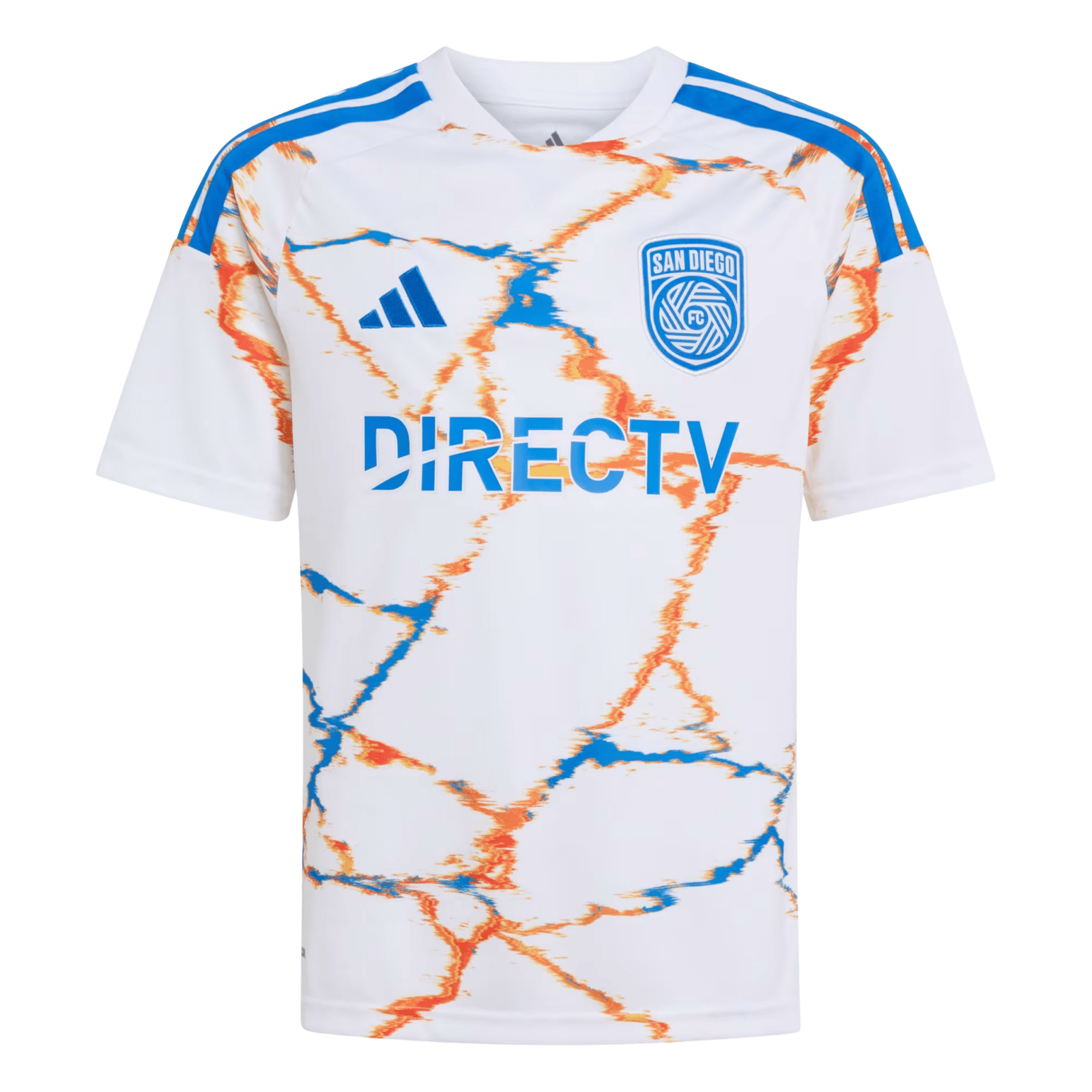 adidas Youth San Diego 26/27 Away Jersey (White) | SoccerWearhouse