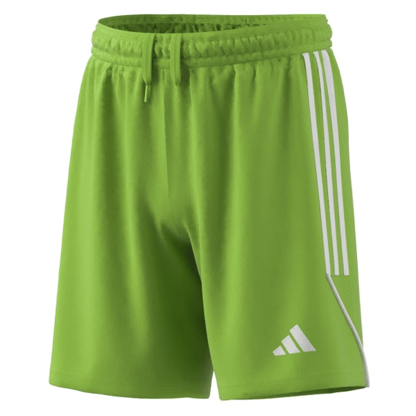 adidas Youth Tiro 23 Short (Team Solar Green/White) | SoccerWearhouse