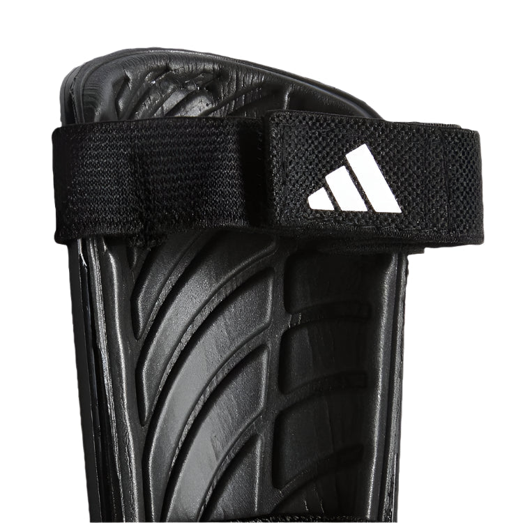 adidas Youth Tiro Match Shin Guard (Black/Gold Metallic/White) | SoccerWearhouse