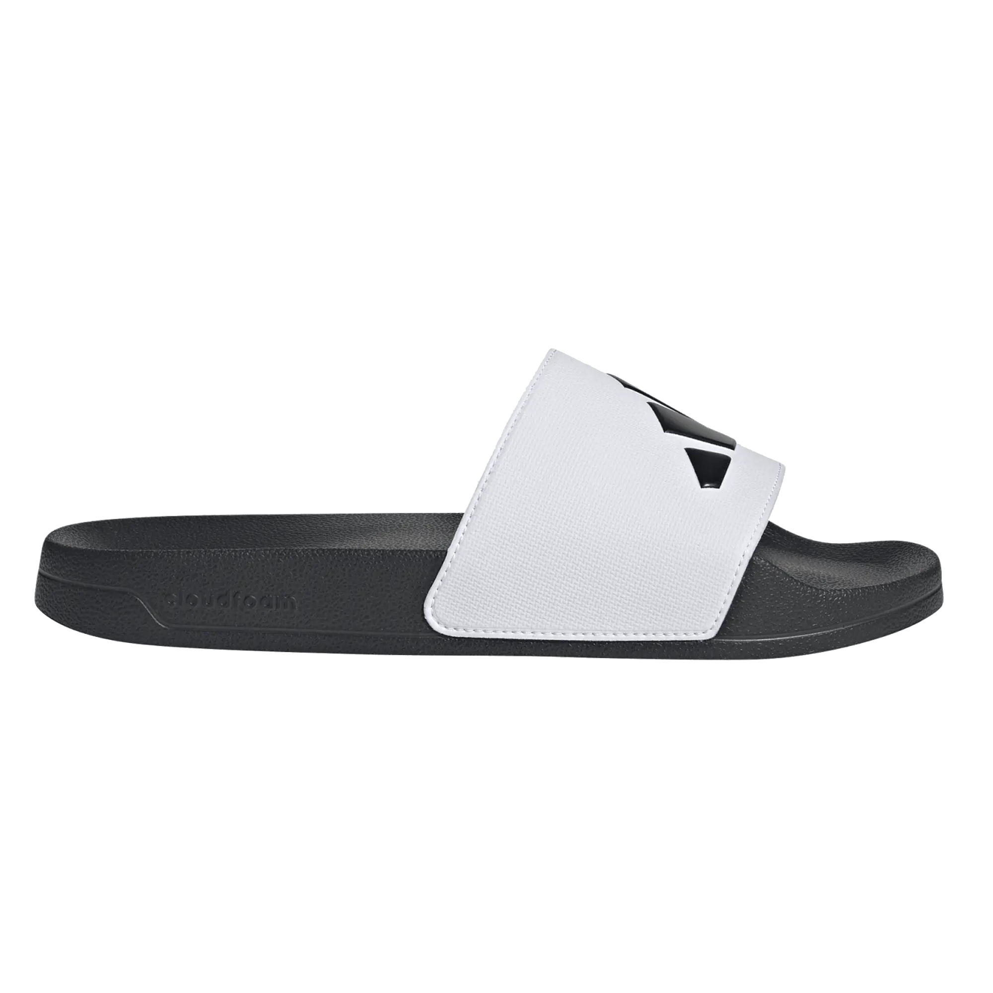 adidas Adilette Shower Slides (White/Black)
