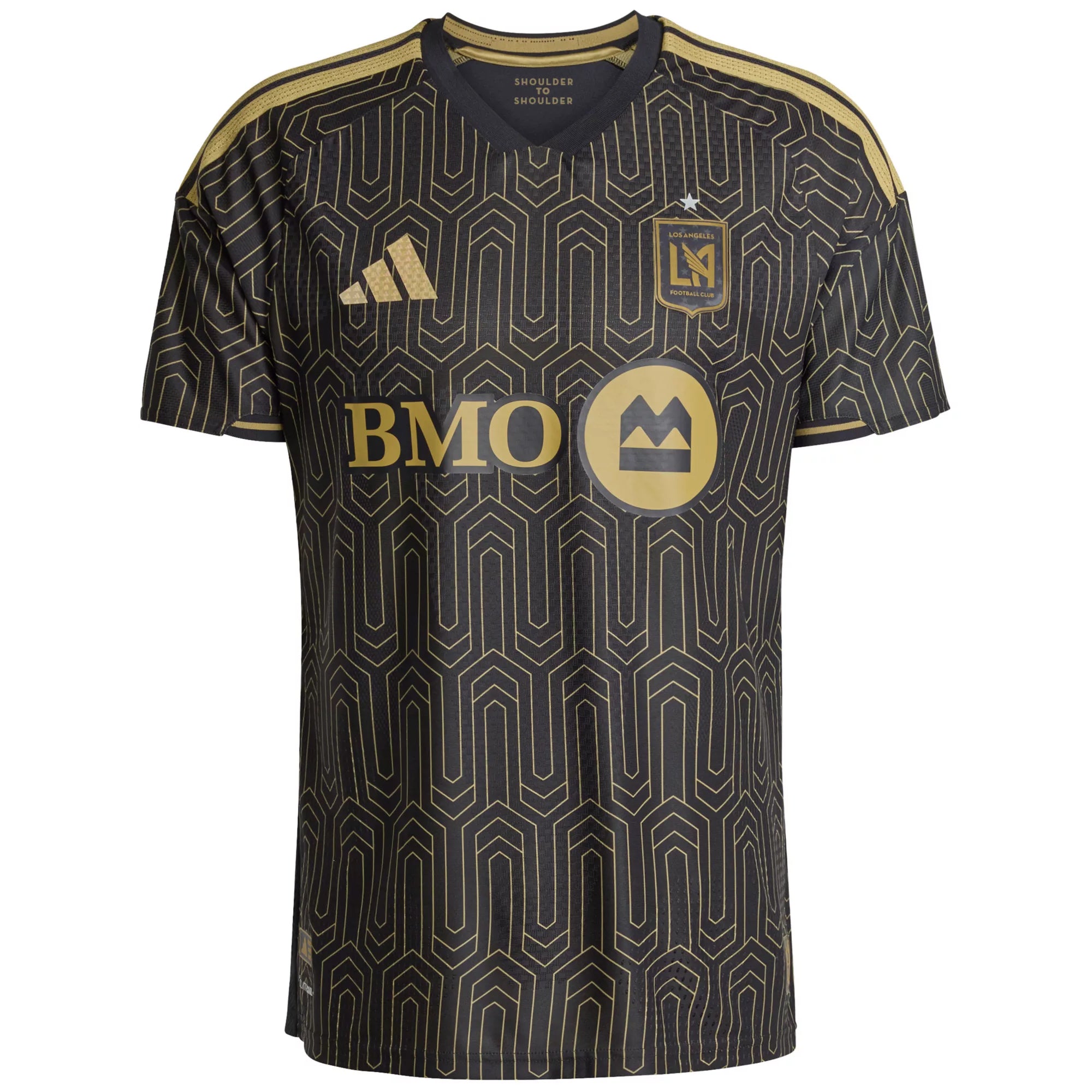 adidas Men's LAFC Authentic Match Home Jersey 26/27 (Black/Gold)