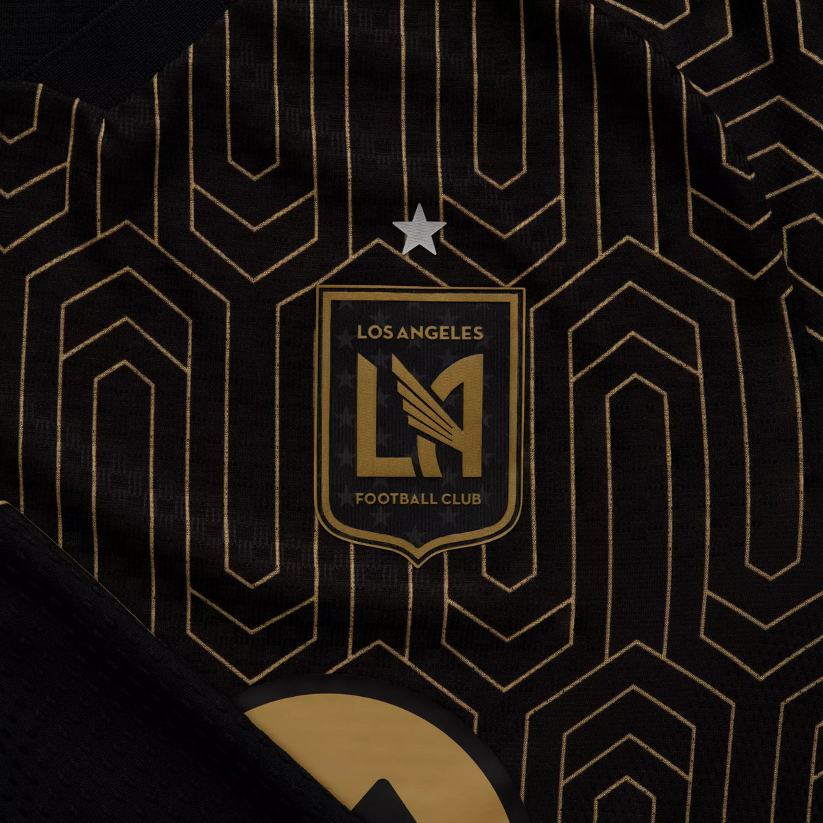 adidas Men's LAFC Authentic Match Home Jersey 26/27 (Black/Gold)