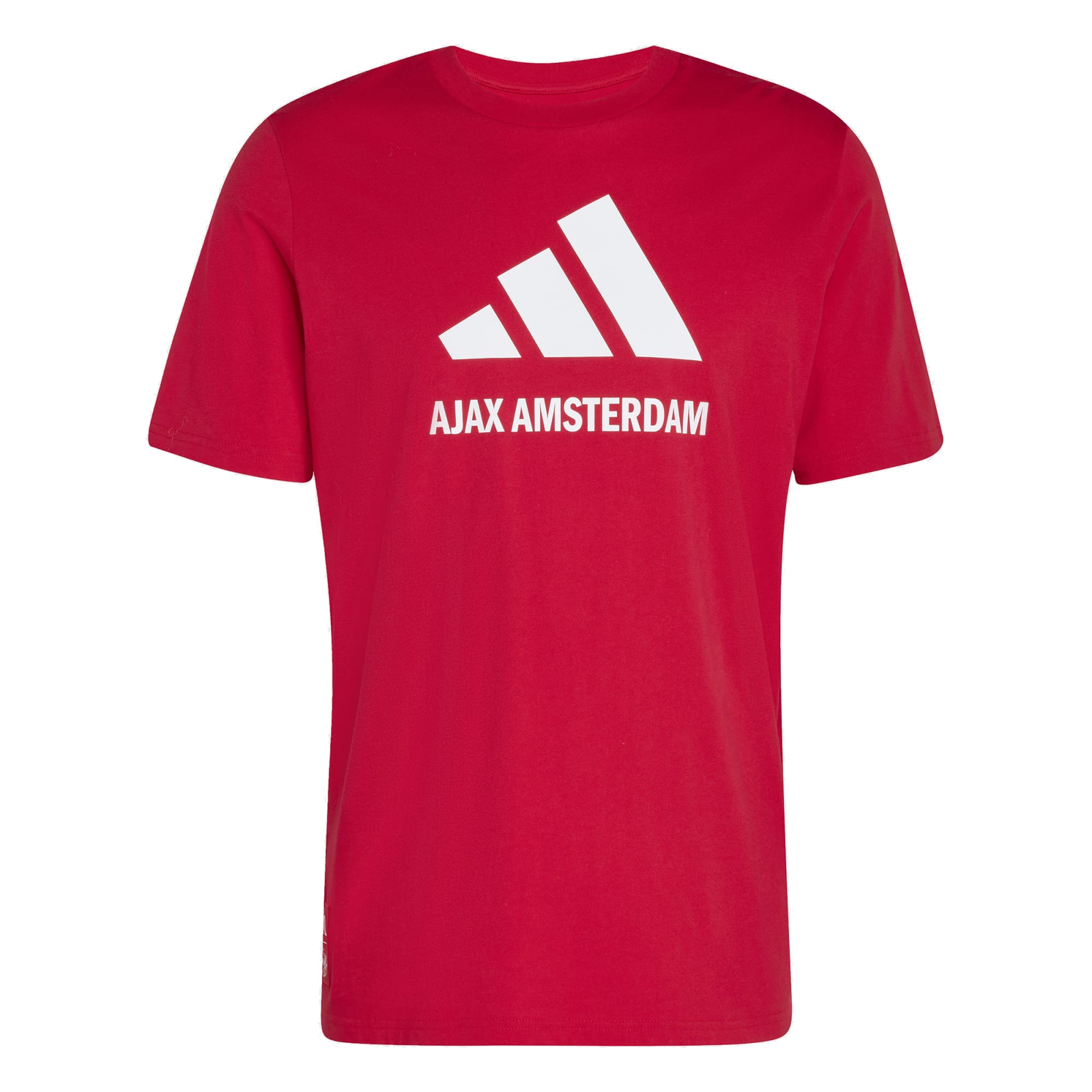adidas Ajax Amsterdam Season Graphic T-Shirt (Red/White)