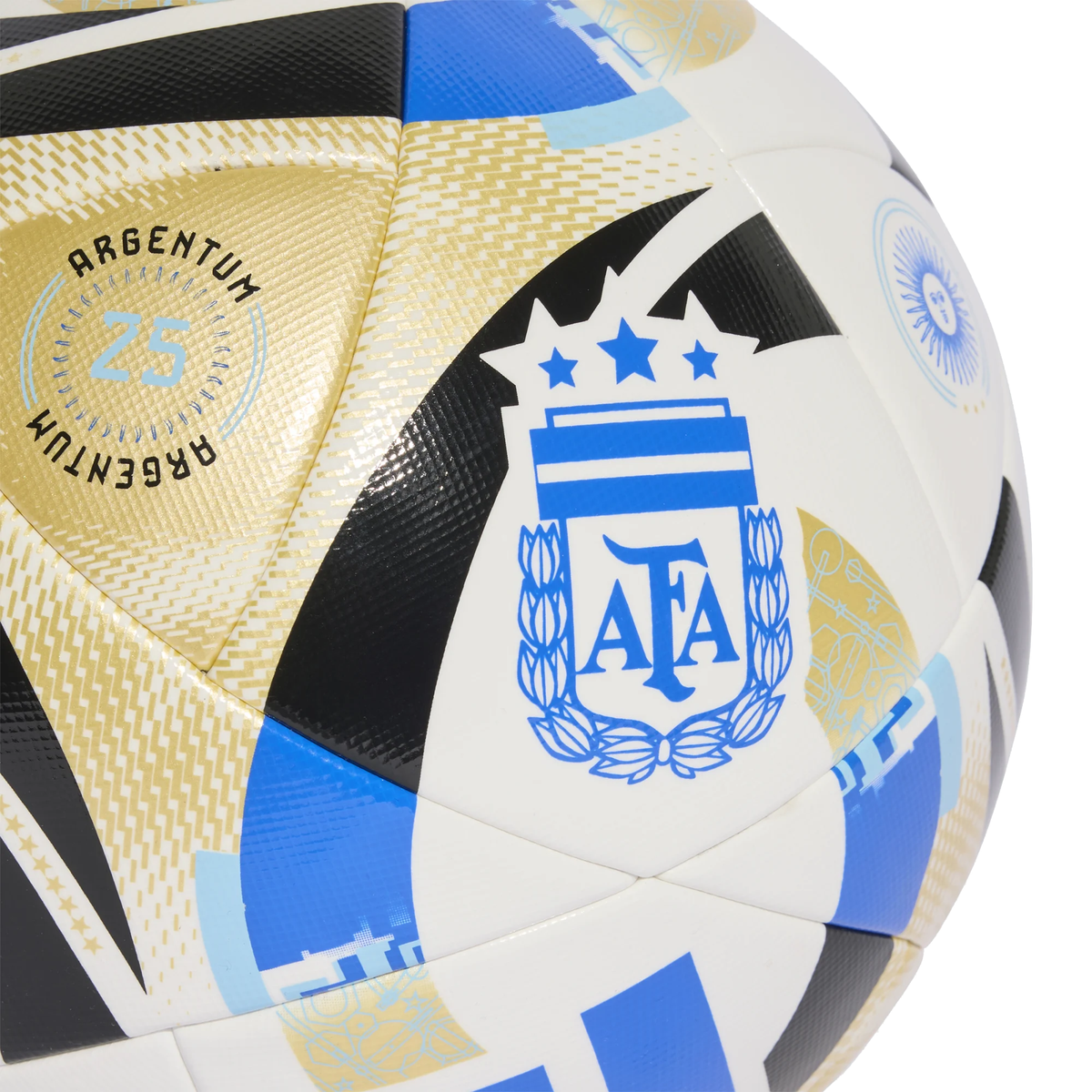 adidas Argentina Competition 2025 Ball (White/Ice Blue)
