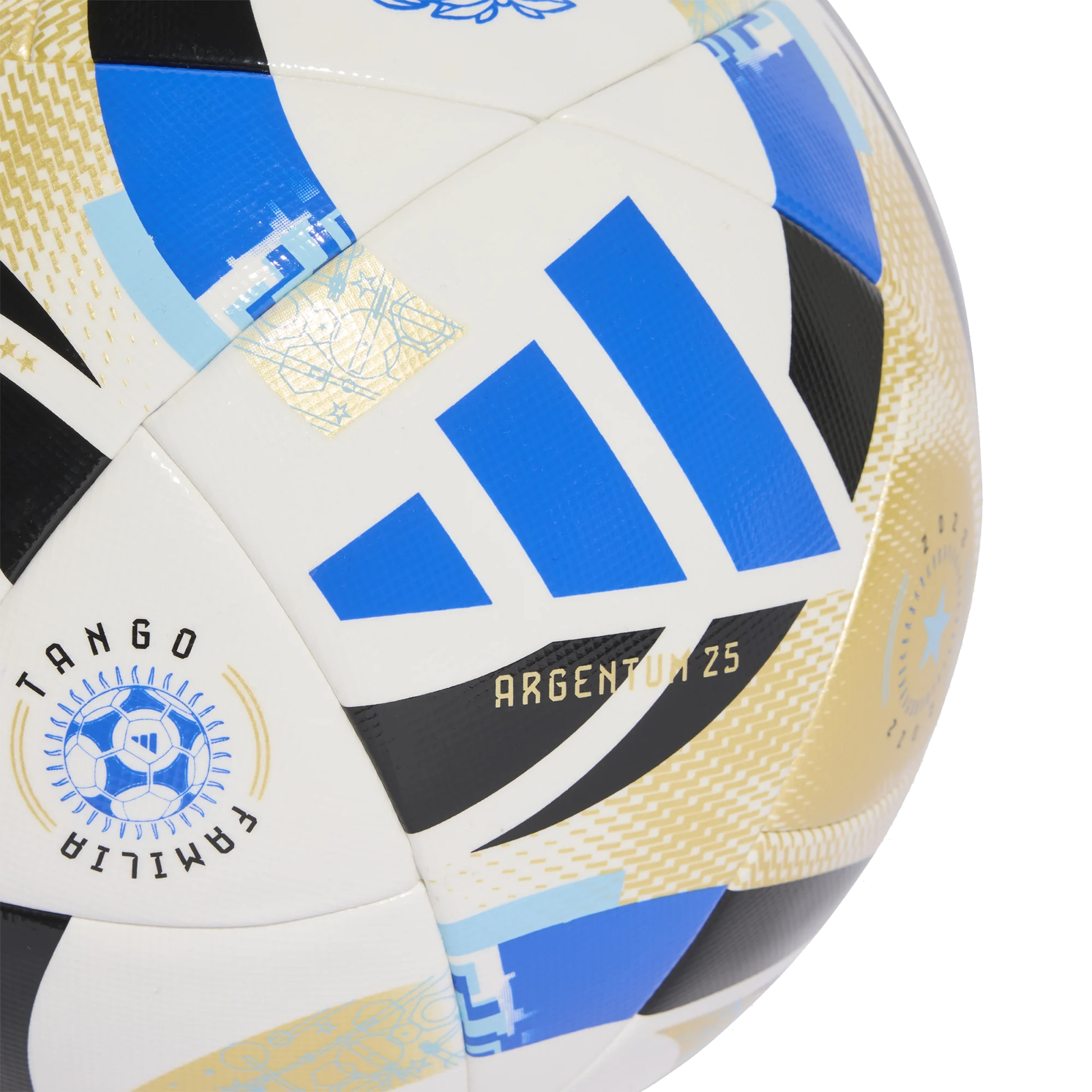 adidas Argentina Competition 2025 Ball (White/Ice Blue)