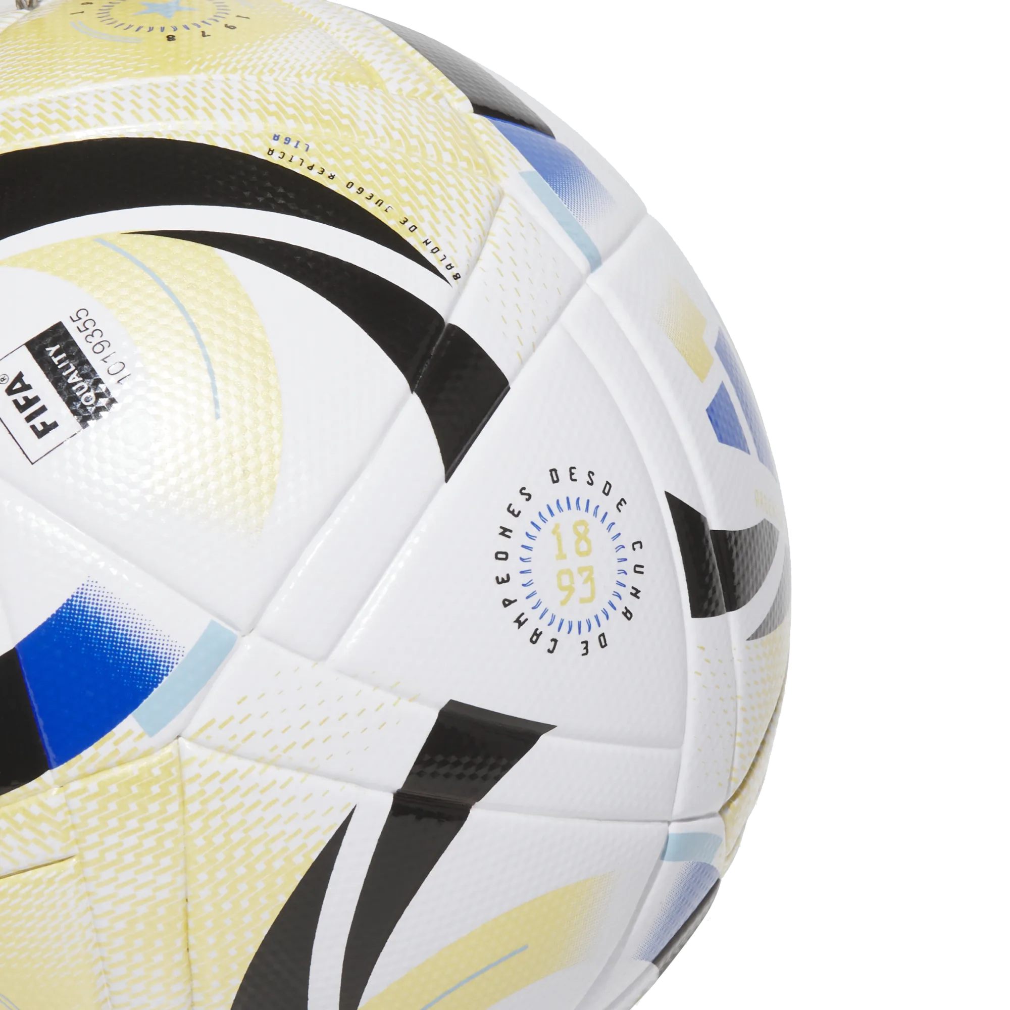 adidas Argentina 2025 League Top Ball (White/Gold/Blue/Black)