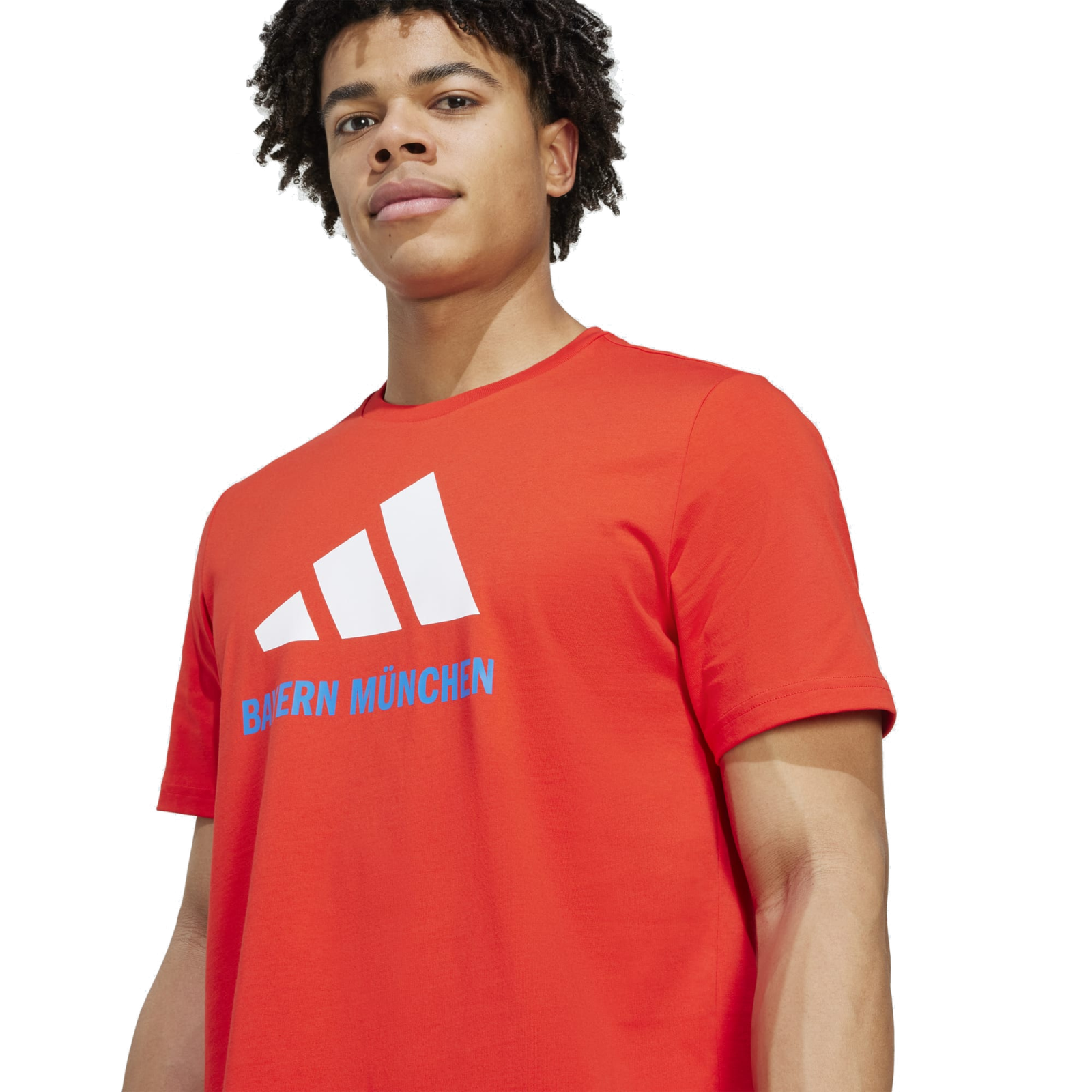 adidas Bayern Munich Season Graphic T-Shirt (Red/White)