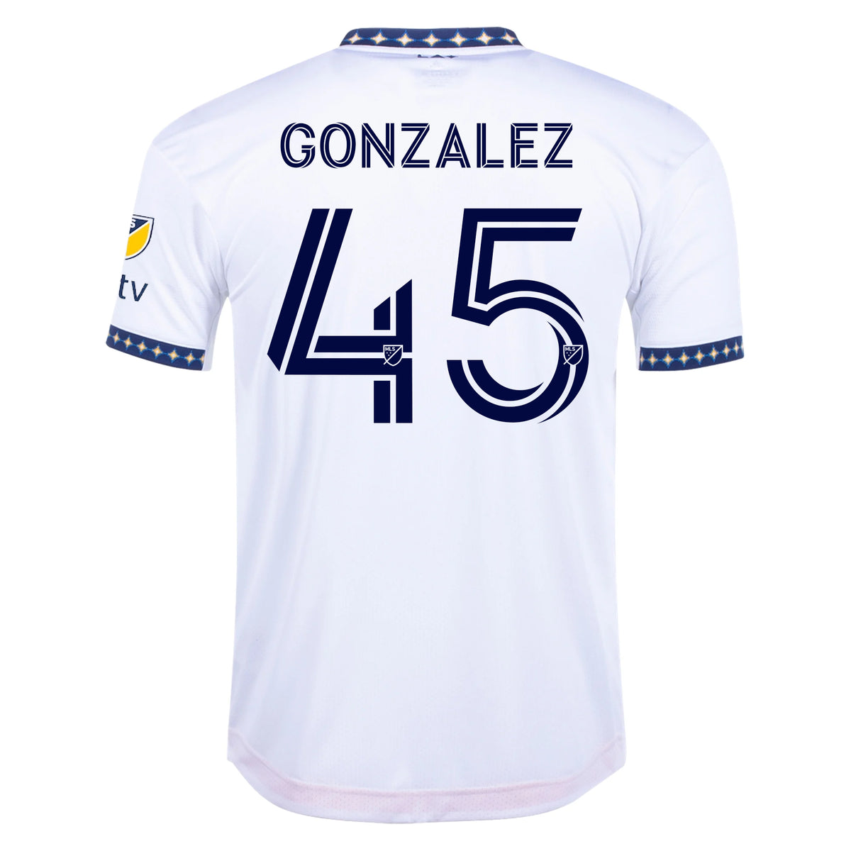 adidas Gonzalez LA Galaxy Home Authentic Jersey 22/23 w/ MLS Patches