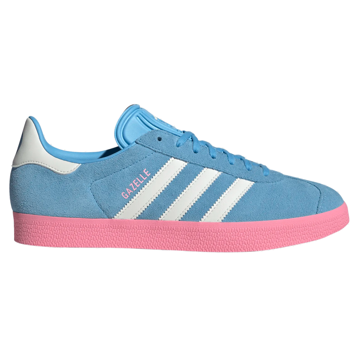 Adidas Inter Miami Gazelle Indoor Soccer Shoes (Sky Blue/Pink)