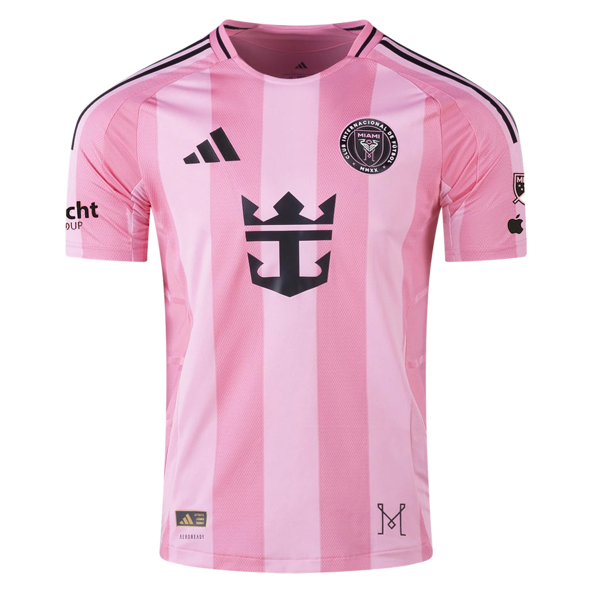 adidas Julian Gressel Inter Miami CF Authentic Home Jersey 25/26 w/ MLS Patches + Sponsor (Easy Pink)