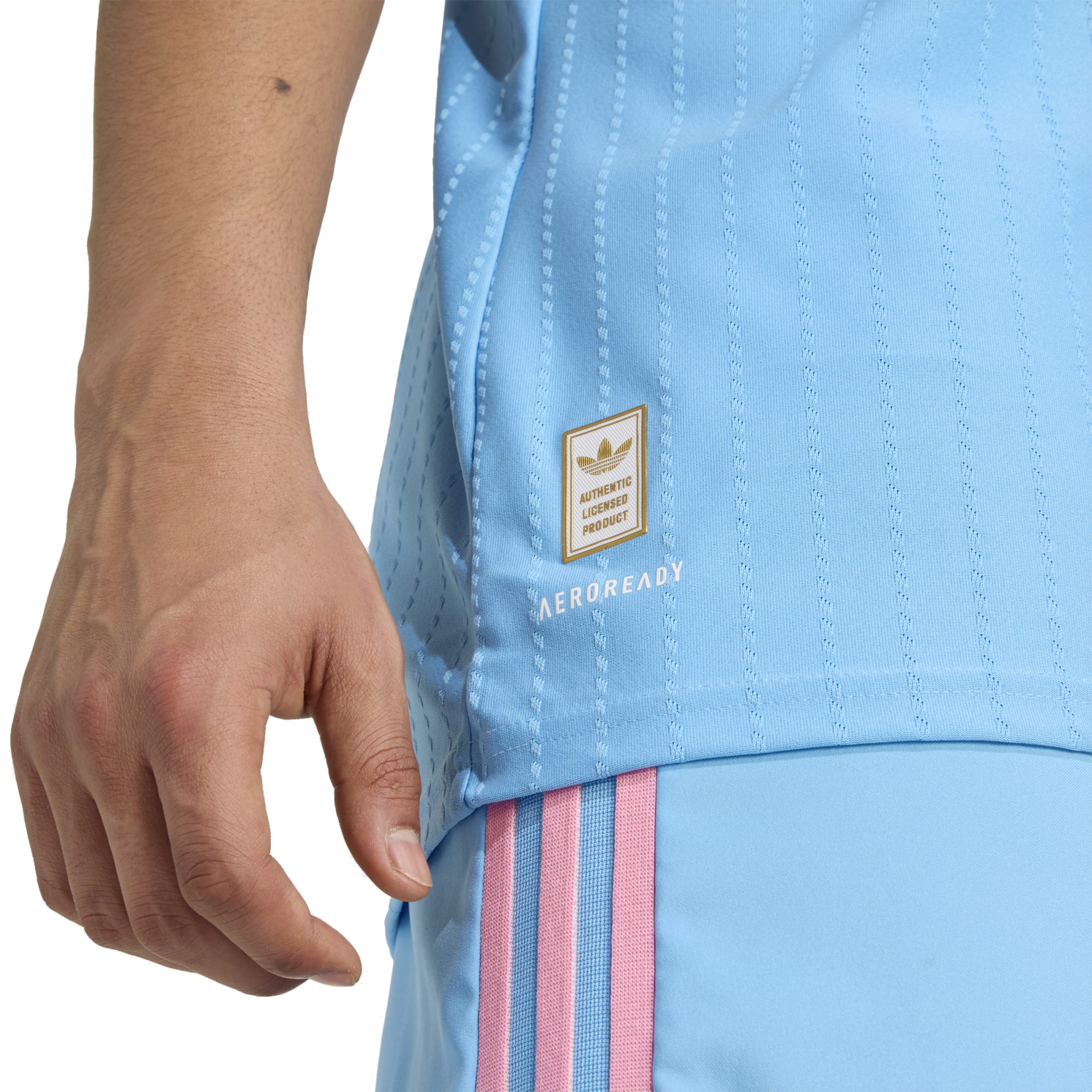 adidas Rios Novo Inter Miami Authentic Third Jersey 25/26 (Blue/Pink)