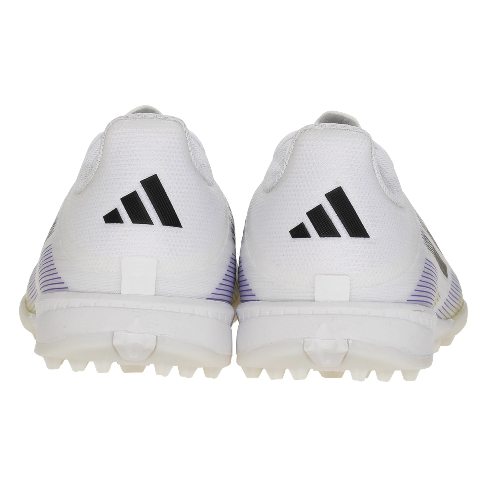 adidas Youth F50 League Turf Soccer Shoes (White/Black/Gold Metallic)