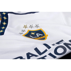 adidas LA Galaxy Home Authentic Jersey 22/23 w/ MLS + Apple + Childhood Cancer Awareness Patch (White)
