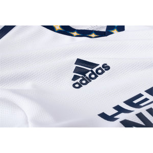 adidas Perez LA Galaxy Home Authentic Jersey 22/23 w/ MLS Patches (White)
