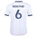 Camiseta adidas LA Galaxy Riqui Puig Primera Equipación 22/23 (Blanco/Azul Marino)