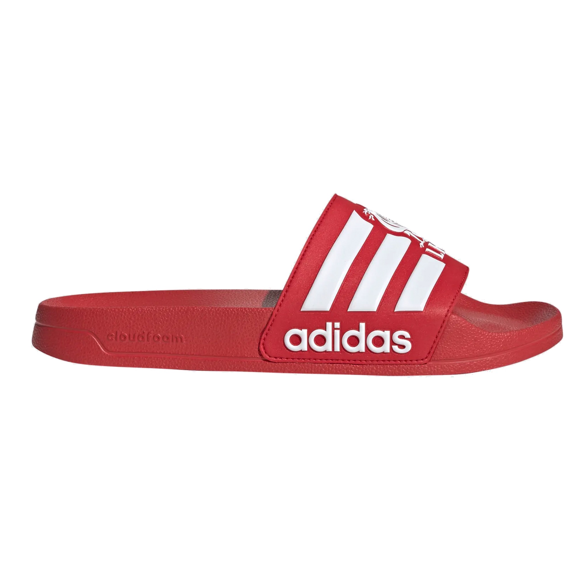 adidas Liverpool Adilette Shower Sandal (Red/White)