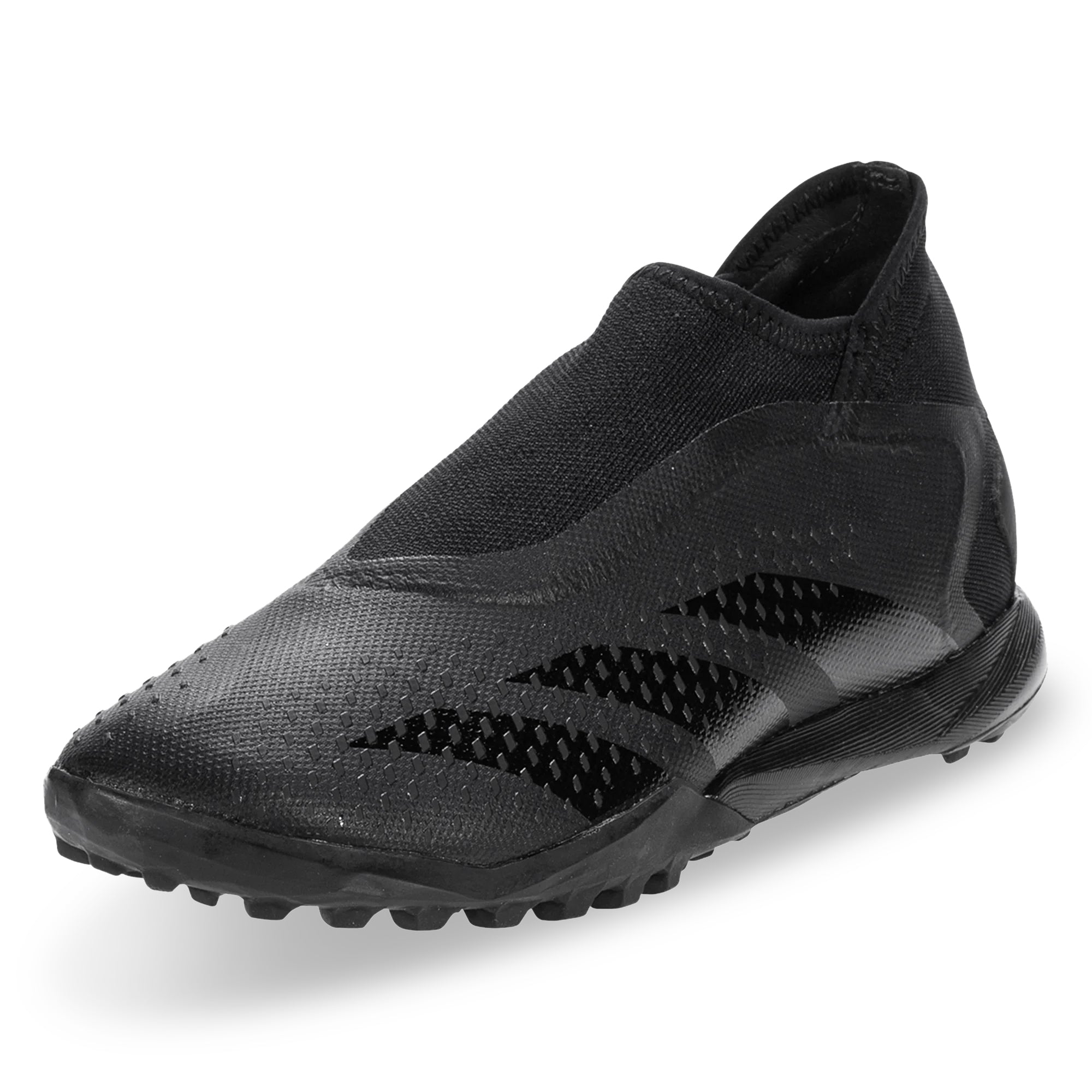 adidas Predator Laceless Turf Soccer Shoes (Core Black