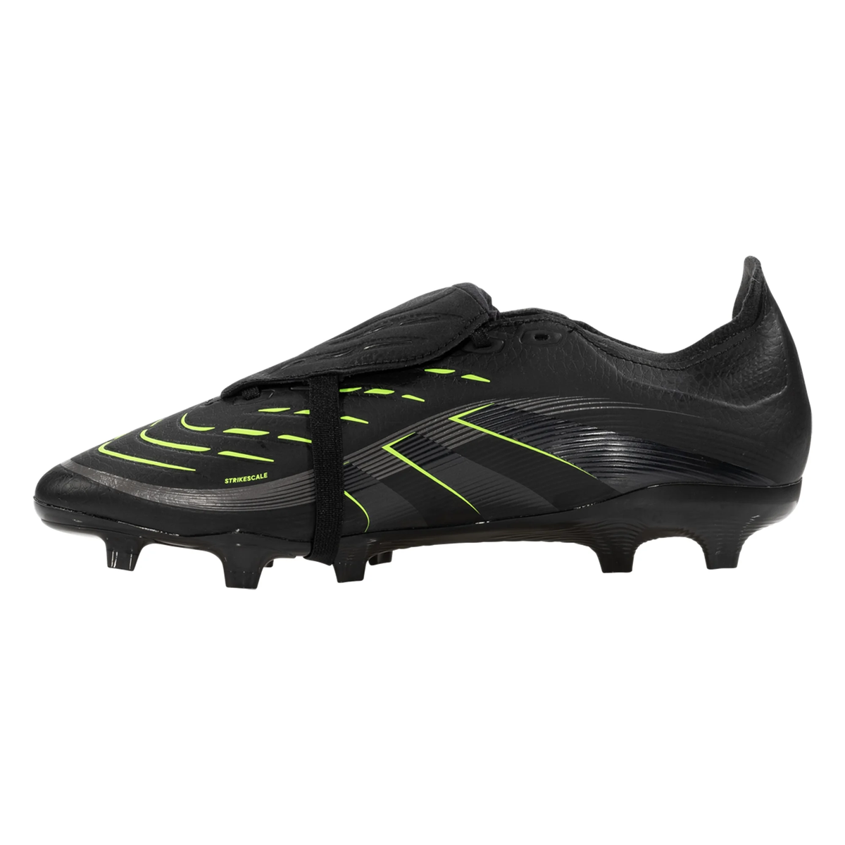 adidas Predator League Firm Ground/Multiground Soccer Cleats (Black/Lucid Lemon)