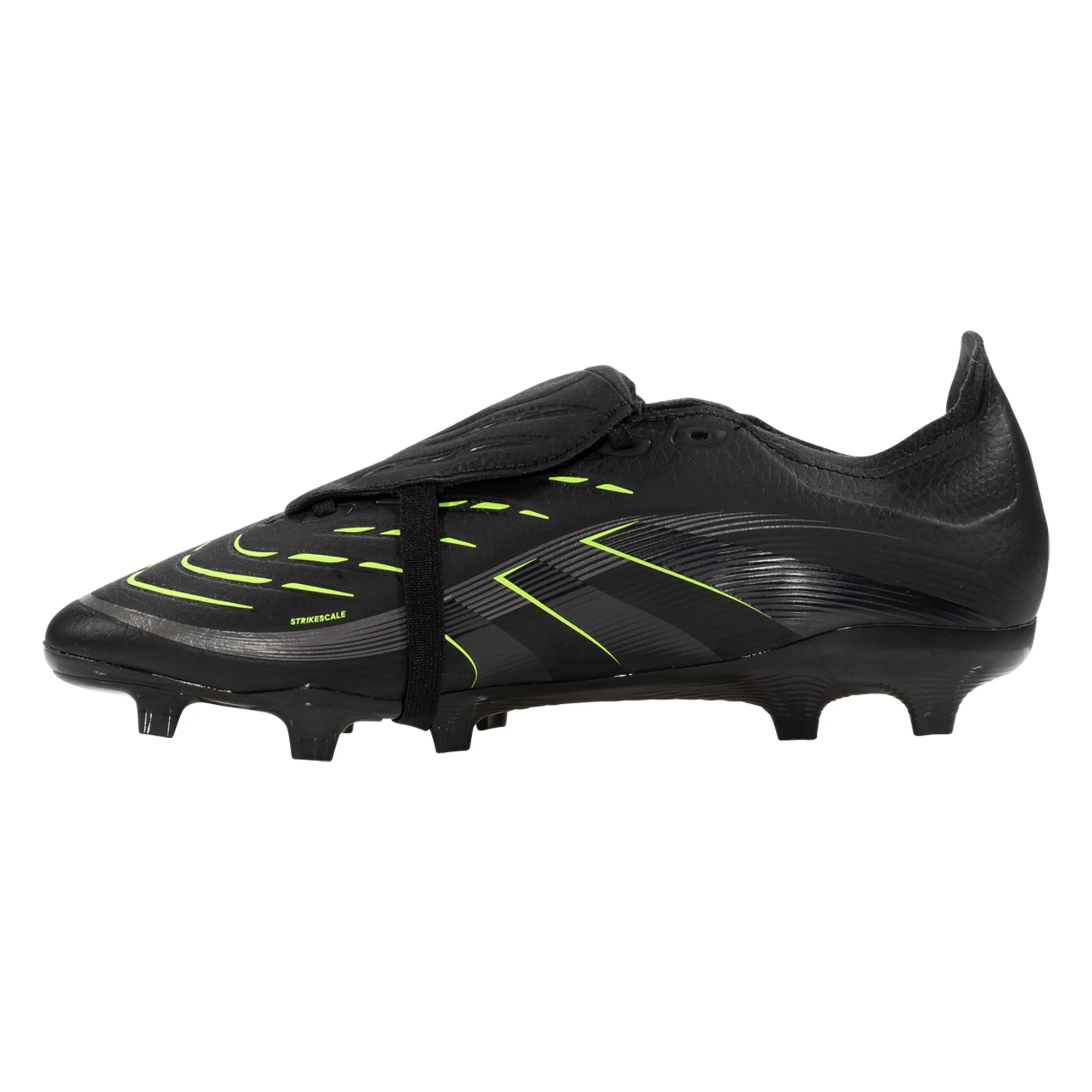 adidas Predator League Firm Ground/Multiground Soccer Cleats (Black/Lucid Lemon)
