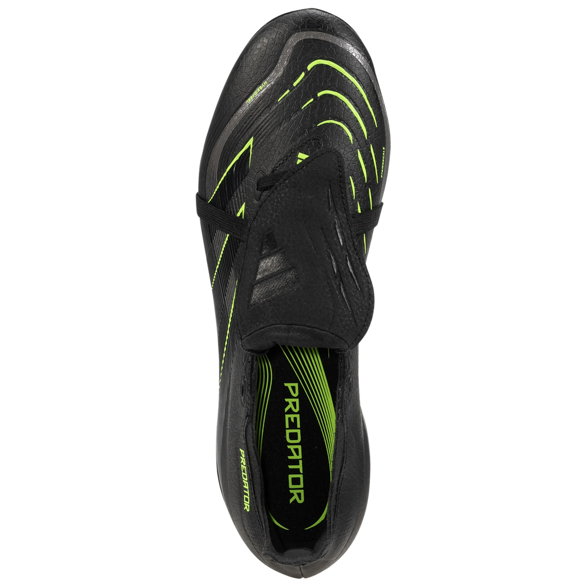 adidas Predator League Firm Ground/Multiground Soccer Cleats (Black/Lucid Lemon)