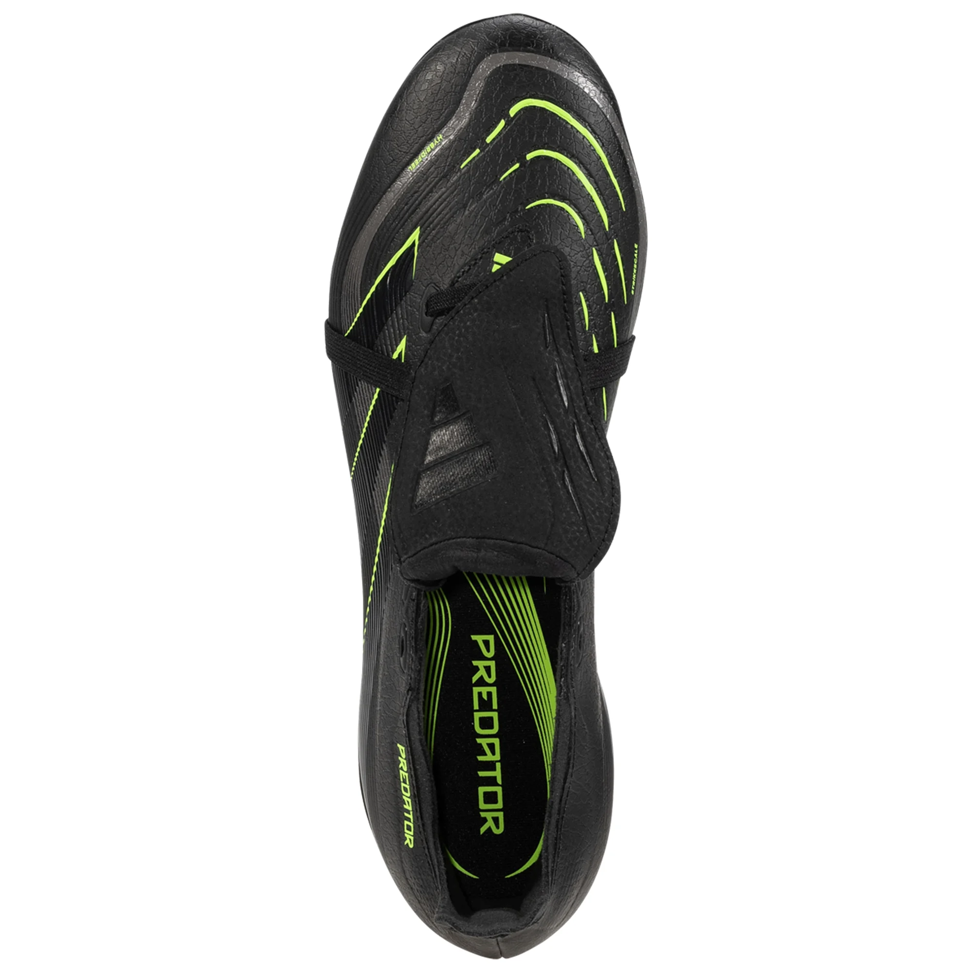 adidas Predator League Firm Ground/Multiground Soccer Cleats (Black/Lucid Lemon)