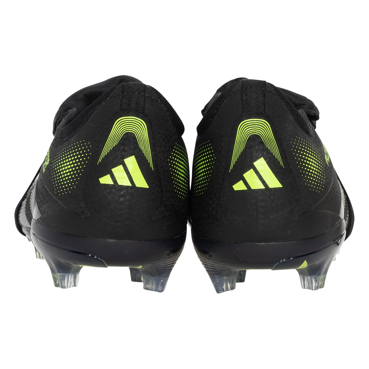 adidas Predator Pro FT Firm Ground Soccer Cleats (Black/Lucid Lemon)