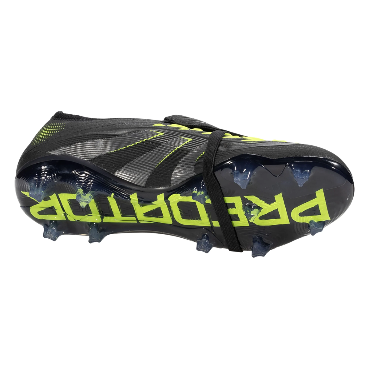 adidas Predator Pro FT Firm Ground Soccer Cleats (Black/Lucid Lemon)