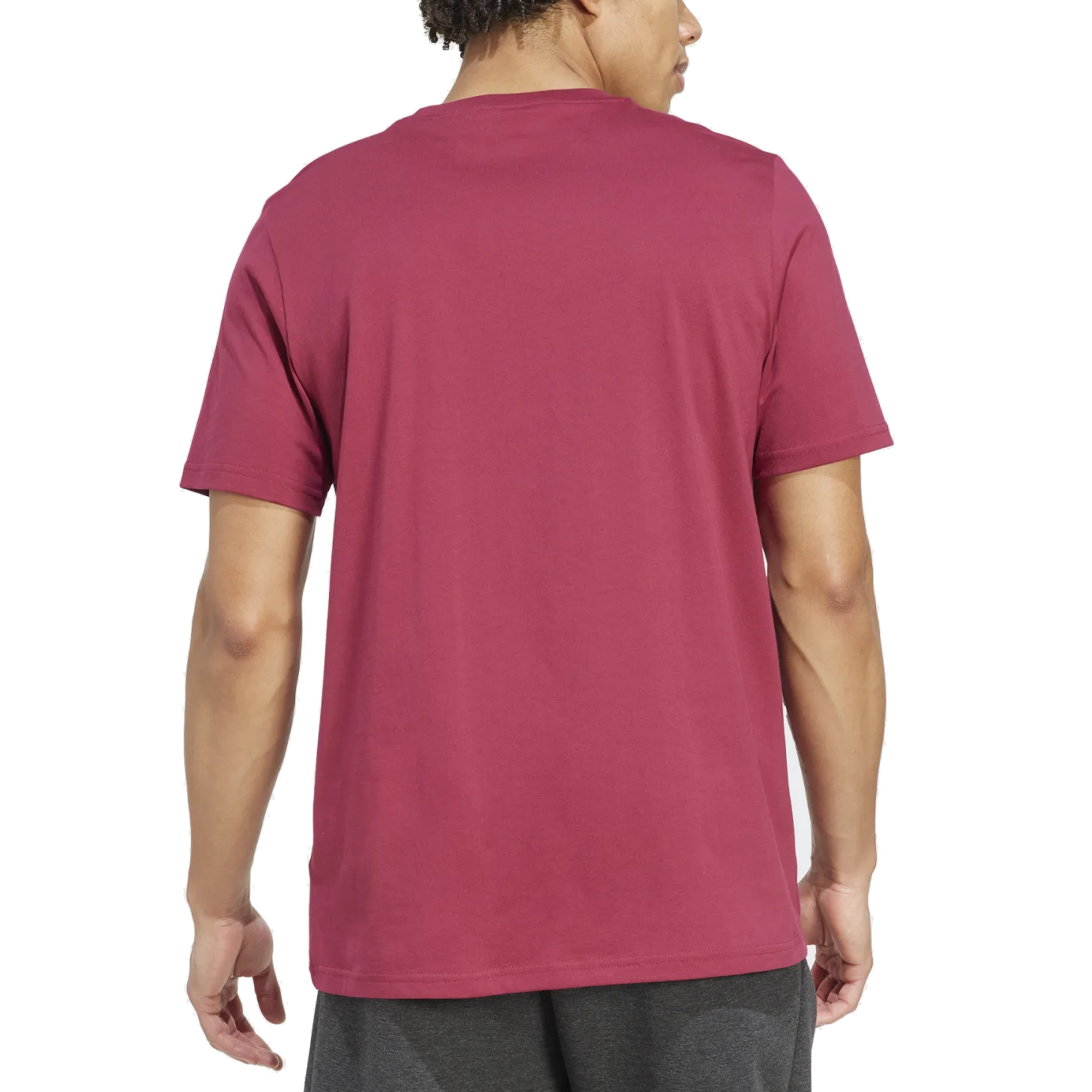 adidas Mens Roma Season Graphic T-Shirt (Legend Burgundy/Black)