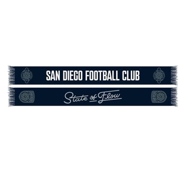 Ruffneck San Diego FC State of Flow Scarf (Navy)
