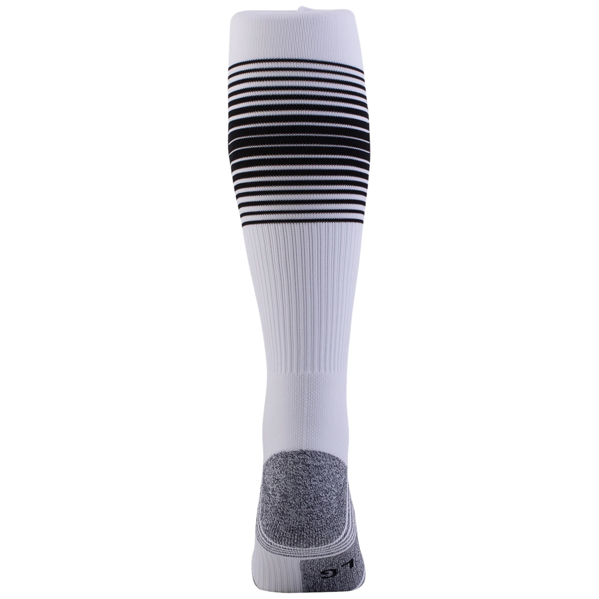 adidas Team Speed 4 OTC Sock (White/Black)