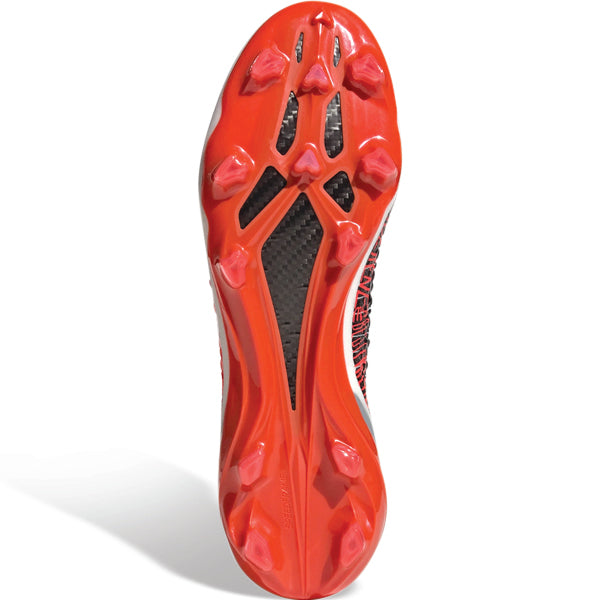 Botas de fútbol adidas X Speedportal Messi.1 FG (Blanco/Rojo)