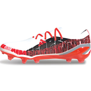 adidas X Speedportal Messi.1 Firm Ground Soccer Cleats (White/Red)
